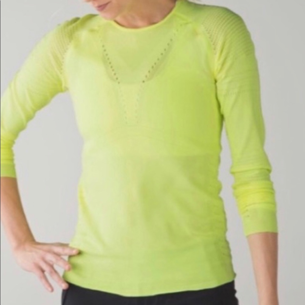 lululemon long sleeve light speed shirt